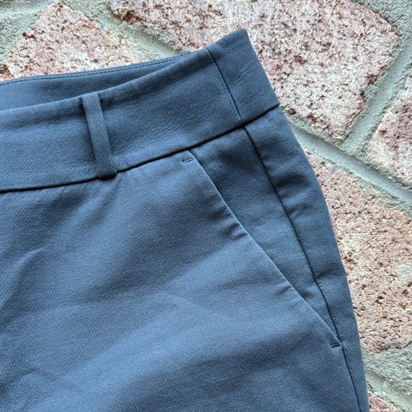Loft Ann Taylor Marisa Skinny Gray Trouser Work Pants 2 Petite (Hemmed) - Picture 4 of 7